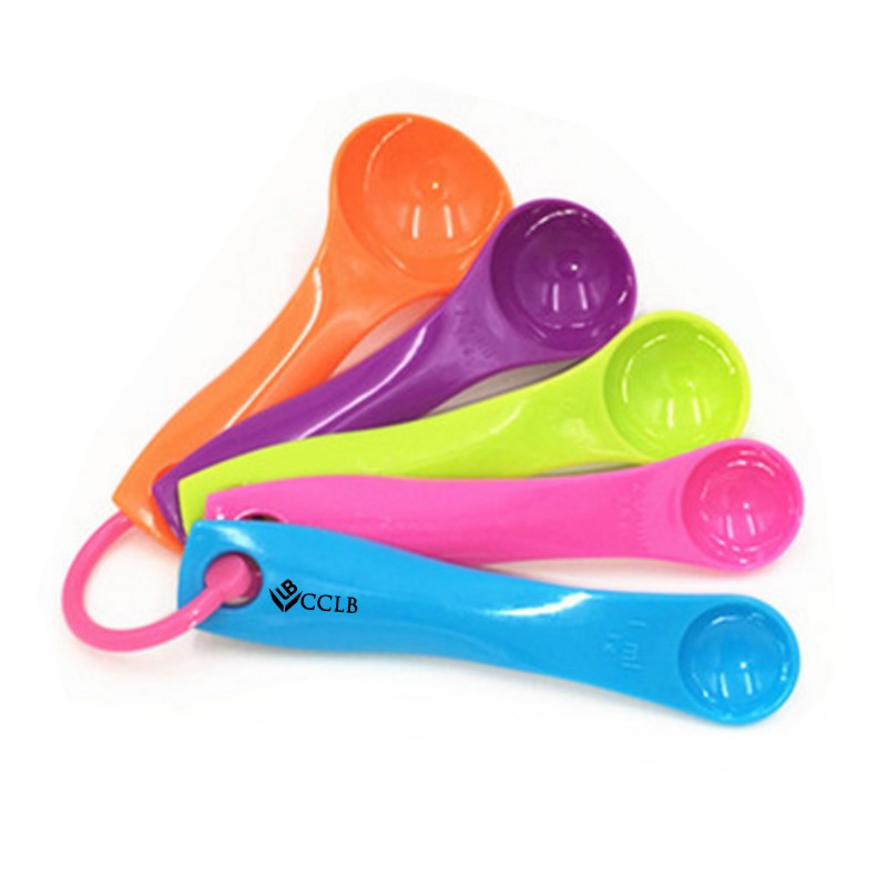 Plastic Measuring Spoon Set Colorful 