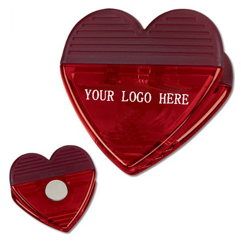 Heart Magnetic Memo Clip