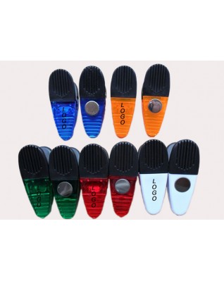 Plastic Magnetic Memo Clip Bag