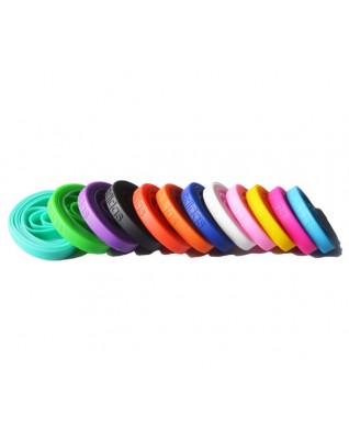 Embossed Silicone Bracelet Wristbands