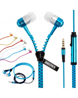 Zipper Earphone Aluminum Alloy