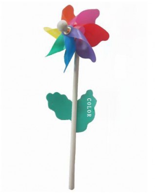 Rainbow Pinwheel