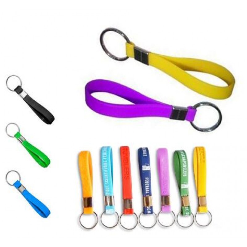 Silicone Bracelet Keychain