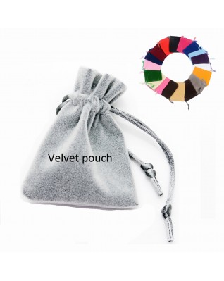 Drawstring Velvet Pouch 2.76"x3.54"