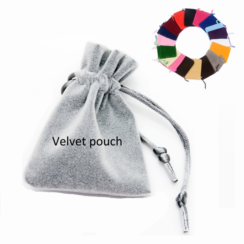 Drawstring Velvet Pouch 2.76"x3.54"
