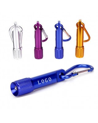 LED Flashlight With Carabiner