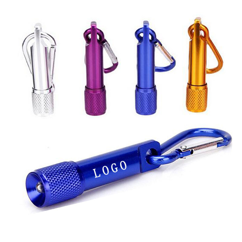 LED Flashlight With Carabiner