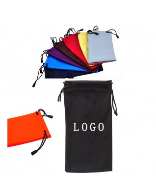 Microfiber Sunglasses Drawstring Pouch