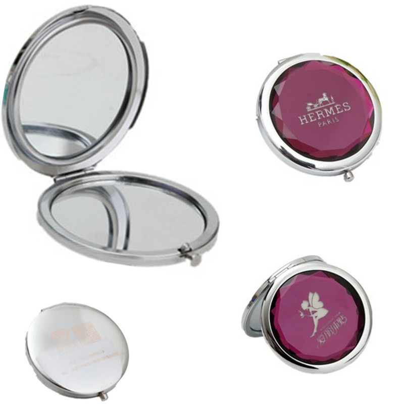 Double Sided Compact Vanity Mirror