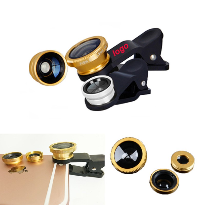 3-in-1 Clip-on Phone Camera Lens Set  