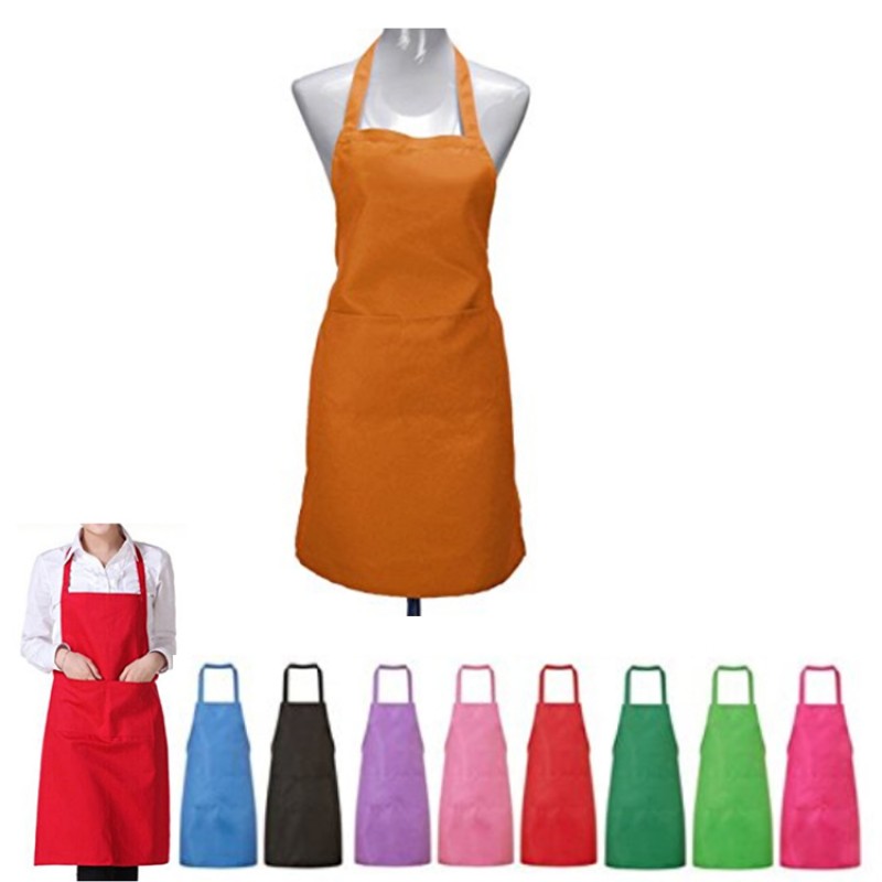 Polyester Apron w/Front Pocket