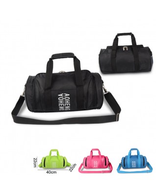 Nylon Duffel Bags w/ Shoulder Strap  