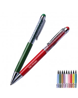 Metal Ballpoint Twist Pen / Stylus Pen