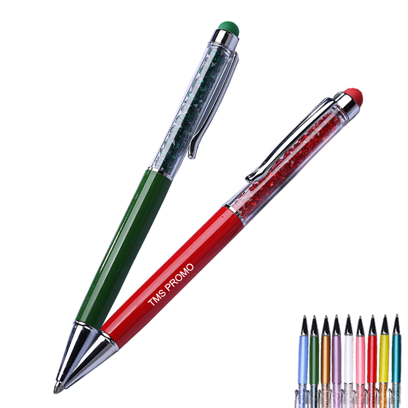Metal Ballpoint Twist Pen / Stylus Pen