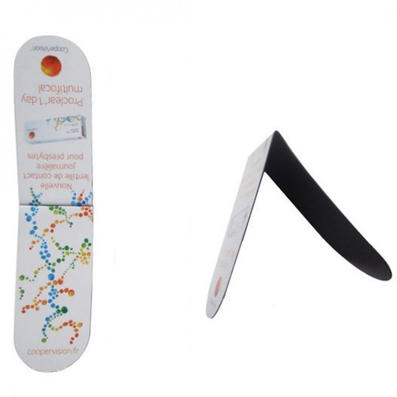 Folded Bookmark with Magnetism