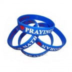 Debossed With Ink Filled Bracelets