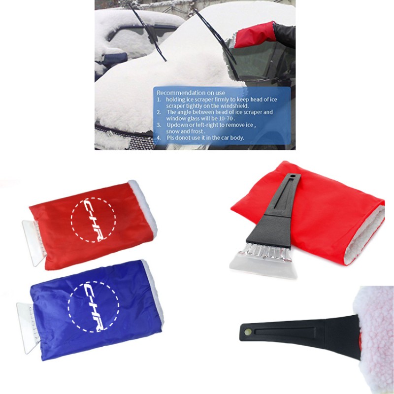 Waterproof Removal Shovel With Gloves Ice Scraper Tool 
