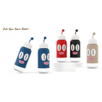 Cute Eyes Space Bottle
