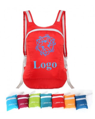 Super light outdoor folding backpack 