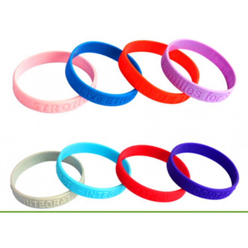 Silicone wristband