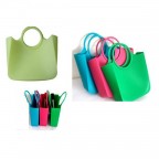 Fashion silicone jelly handbag