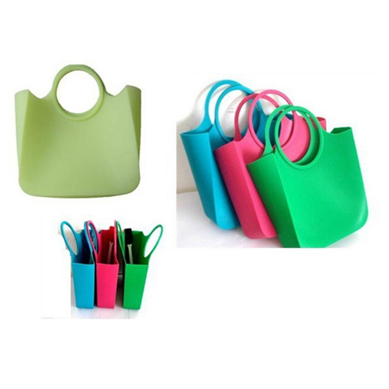 Fashion silicone jelly handbag