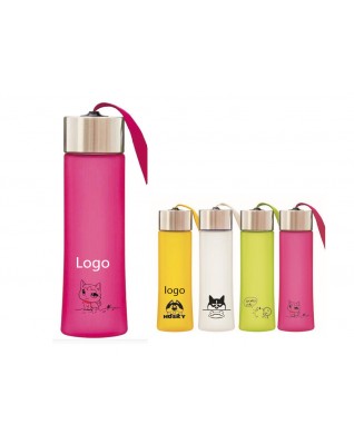 Colorful frosted portable sports cup