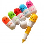 New creative capsule shape ballpen