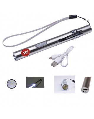 Medical rechargeable light flashlight