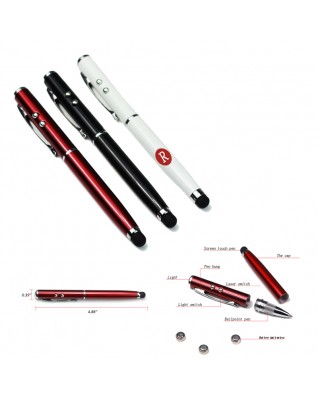 3 to 1 Laser capacitance pen ball-point pen