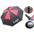 Dual Canopy Windproof Vented Automatic Golf Umbrella