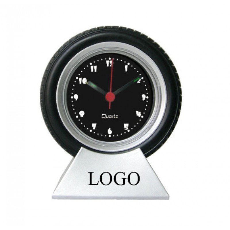 4"wheel table alarm clock