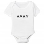 Shortsleeve Baby Slogan Bodysuit 