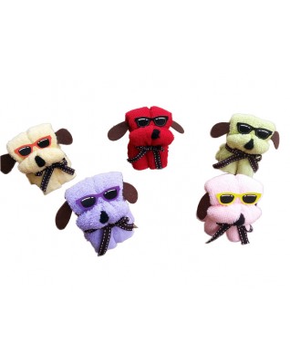Dog cake towel