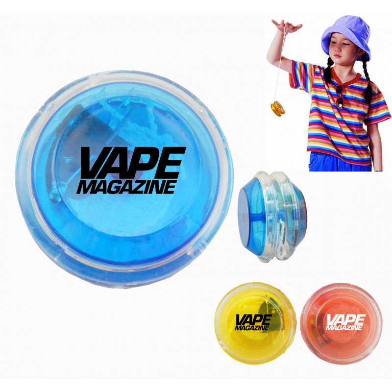 Transparent Plastic Light Up YoYo 
