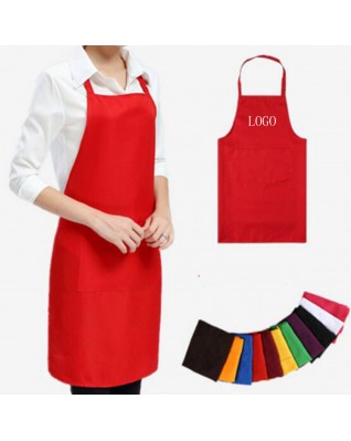 Polyester Apron with Two Pockets