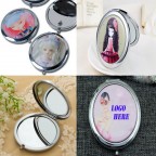 Round Compact Mirror