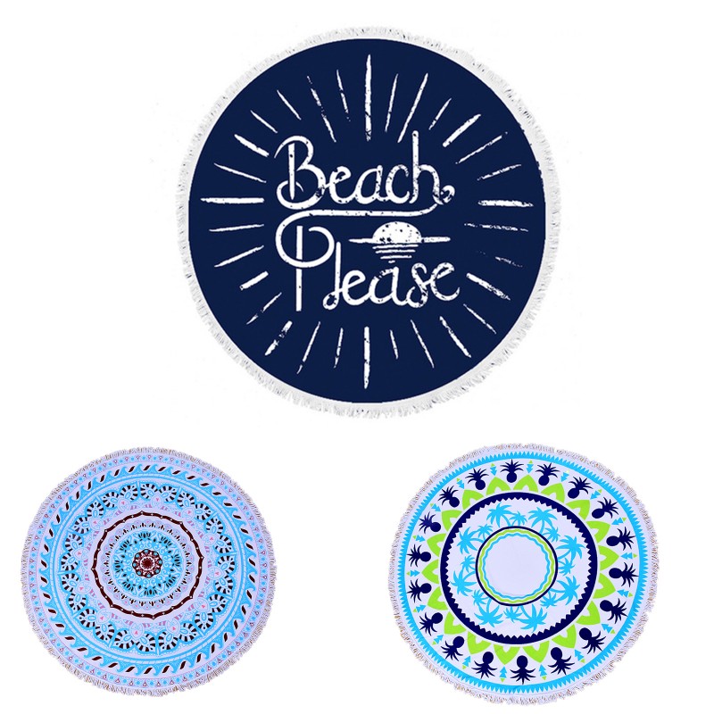 Round Beach Towel