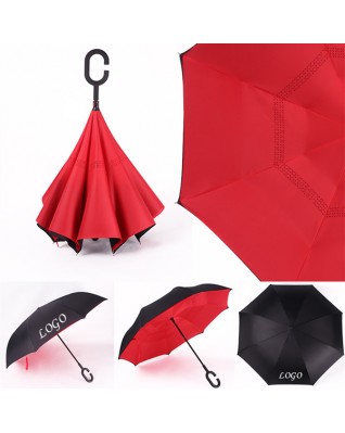 New Hot Sell Double Layer Folding Inverted Umbrella