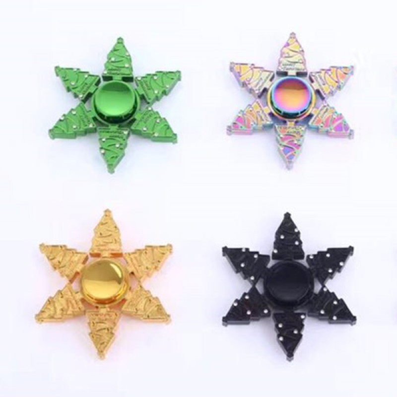 Fidget Hand Spinner Christmas Finger Flyer